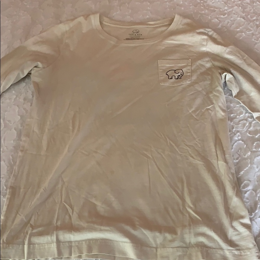 Long sleeve Ivory Ella T-shirt